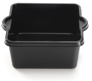 square washbasin black